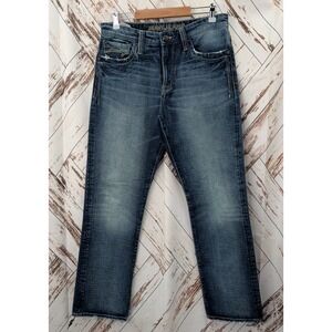 Mavi Matt Mid Rise Straight Leg  eans